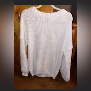 White sweater
